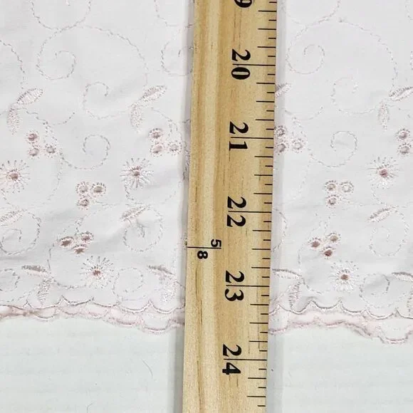 MCM Vintage Pink Polo with Eyelet Hem, Women's Medium - Picture 12 of 12